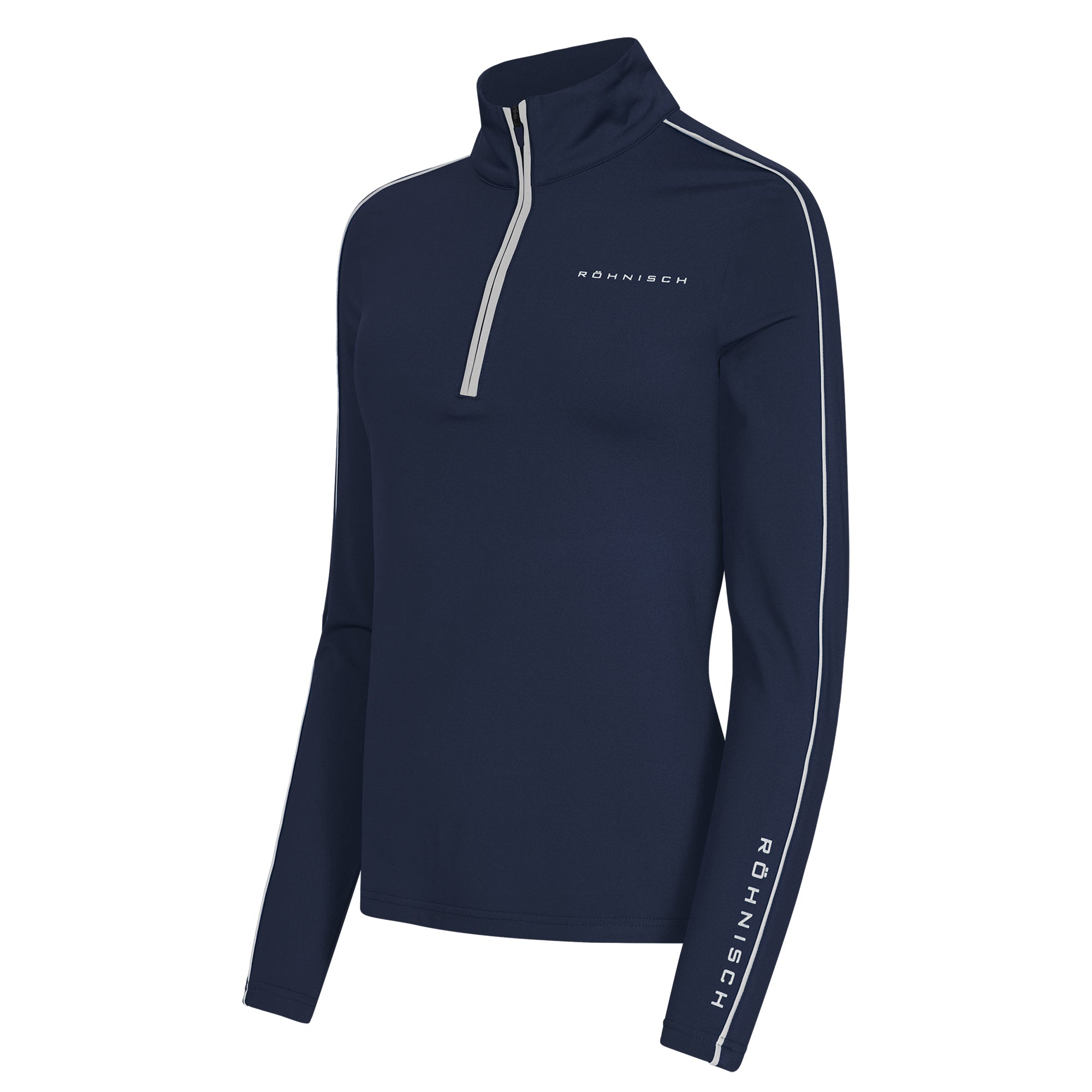 Rohnisch Amie Brushed Ladies Golf Mid Layer Navy